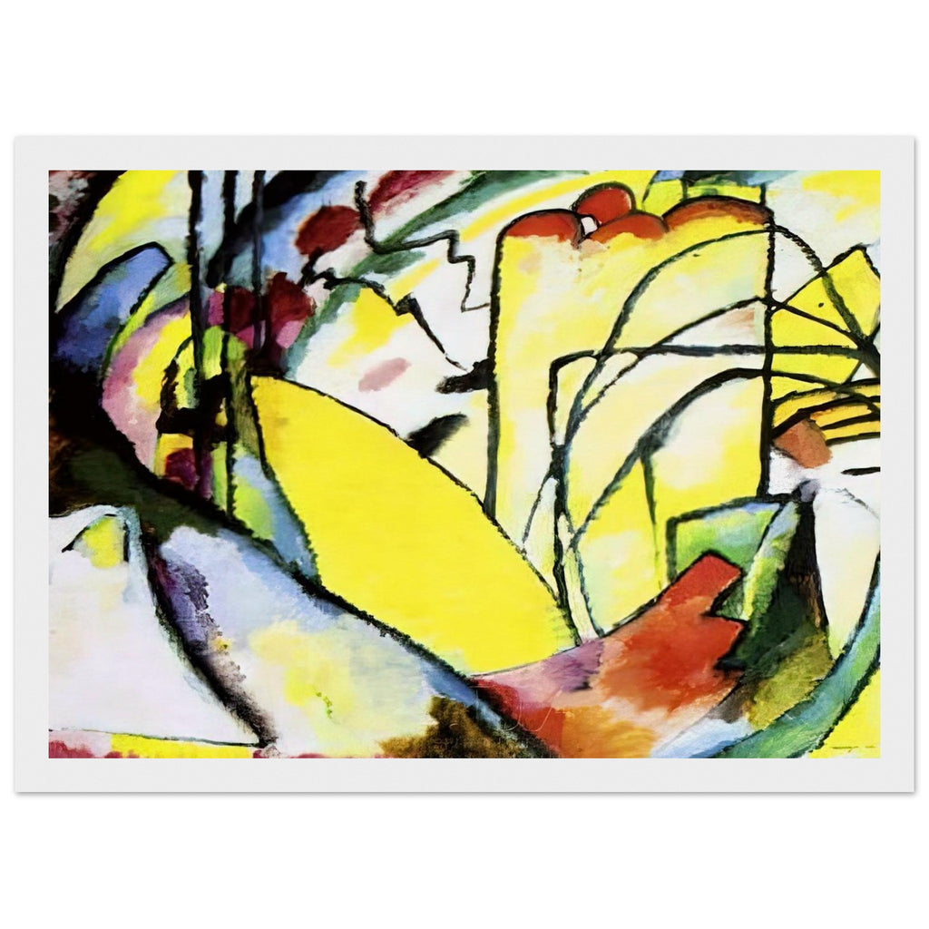 IMPROVISATION 10 1910 Framed Poster | Wassily Kandinsky Framed Prints Wall Art | Wassily Kandinsky Shop