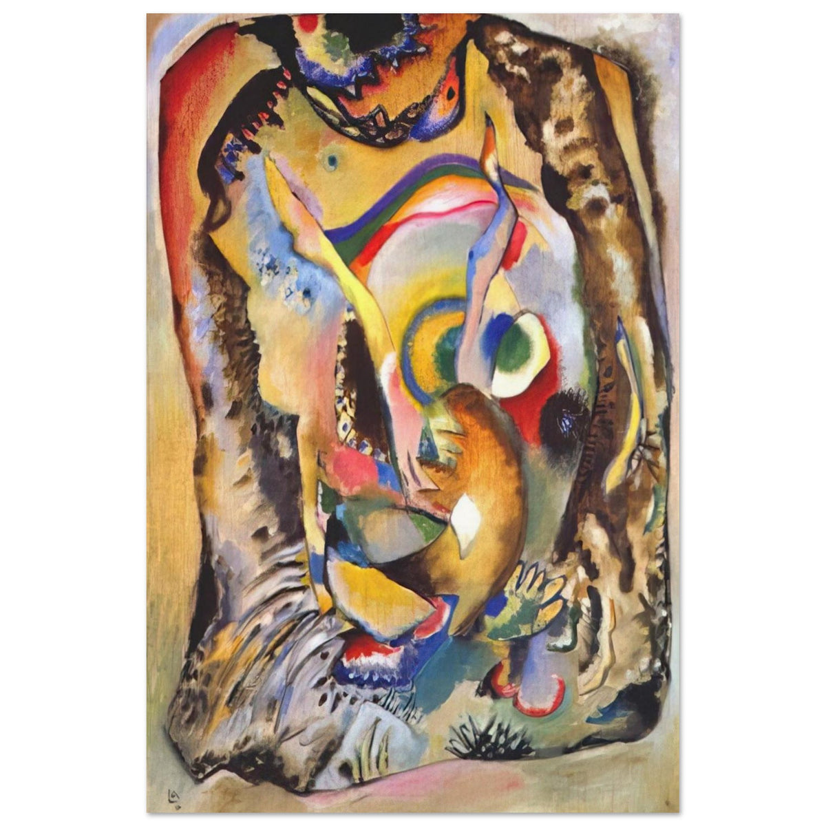 PAINTING ON LIGHT GROUND 1916 Poster | Wassily Kandinsky Poster | Wassily Kandinsky Shop