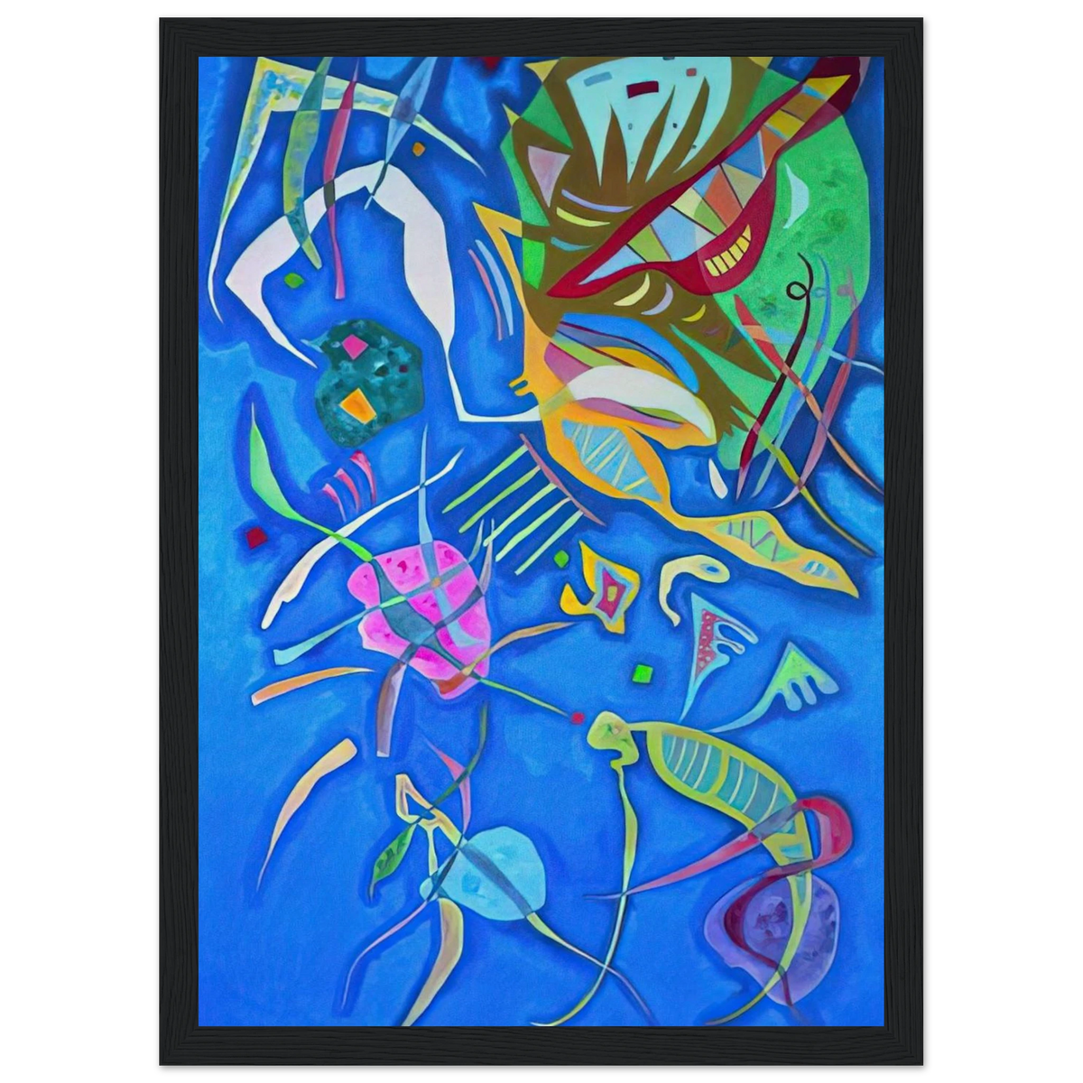 GROUPING 1937 Framed Poster | Wassily Kandinsky Framed Prints Wall Art | Wassily Kandinsky Shop