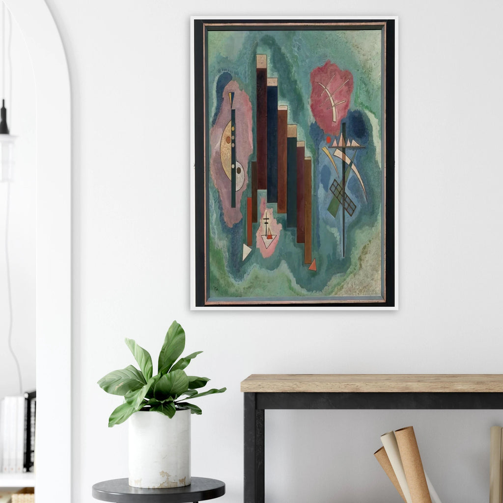 DOWNWARDS 1929 Framed Poster | Wassily Kandinsky Framed Prints Wall Art | Wassily Kandinsky Shop