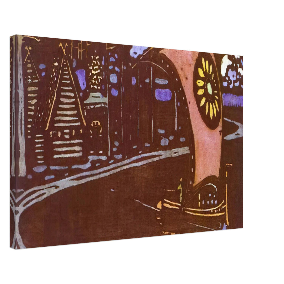 THE GOLDEN SAIL 1903 Canvas | Wassily Kandinsky Canvas | Wassily Kandinsky Shop