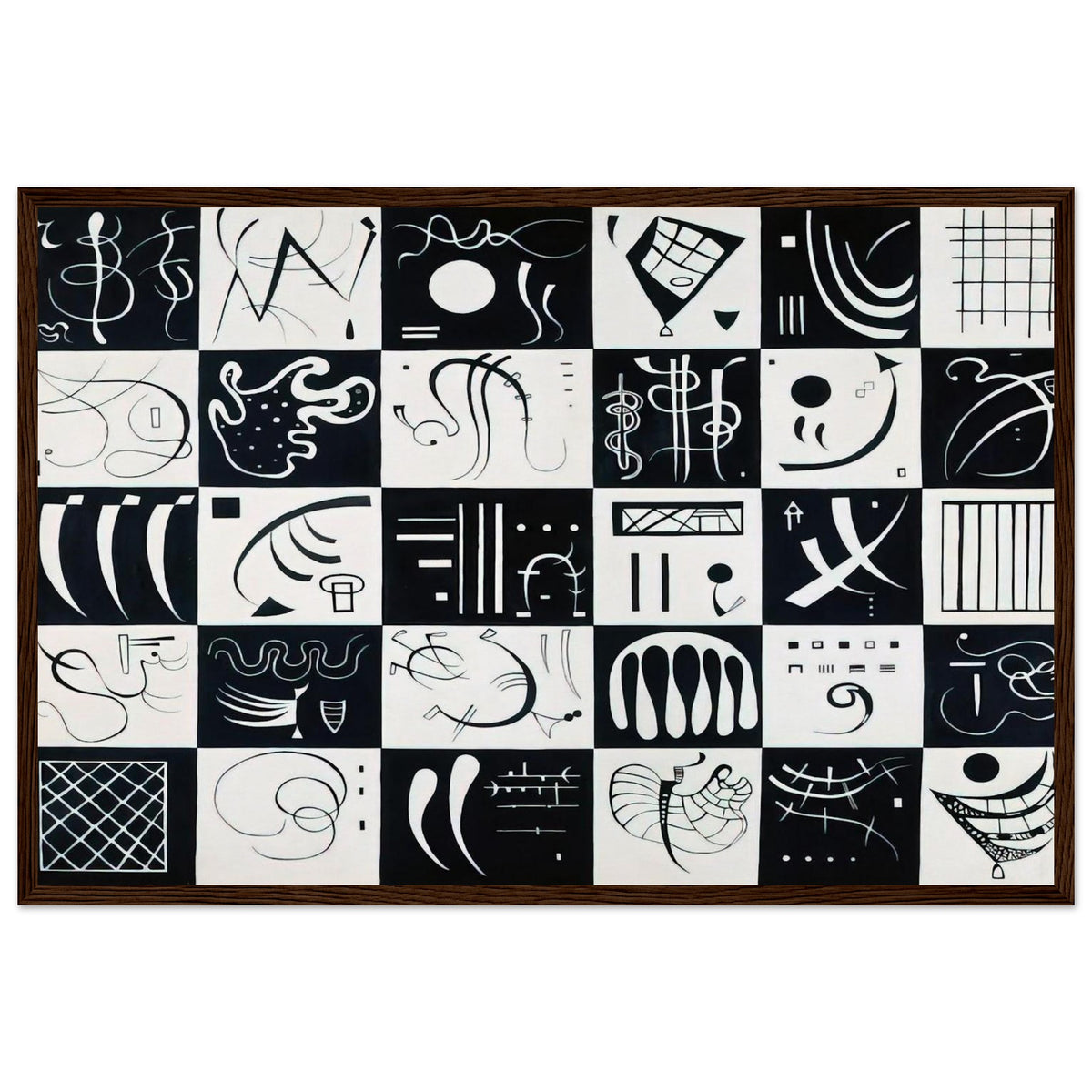 THIRTY 1937 Framed Poster | Wassily Kandinsky Framed Prints Wall Art | Wassily Kandinsky Shop