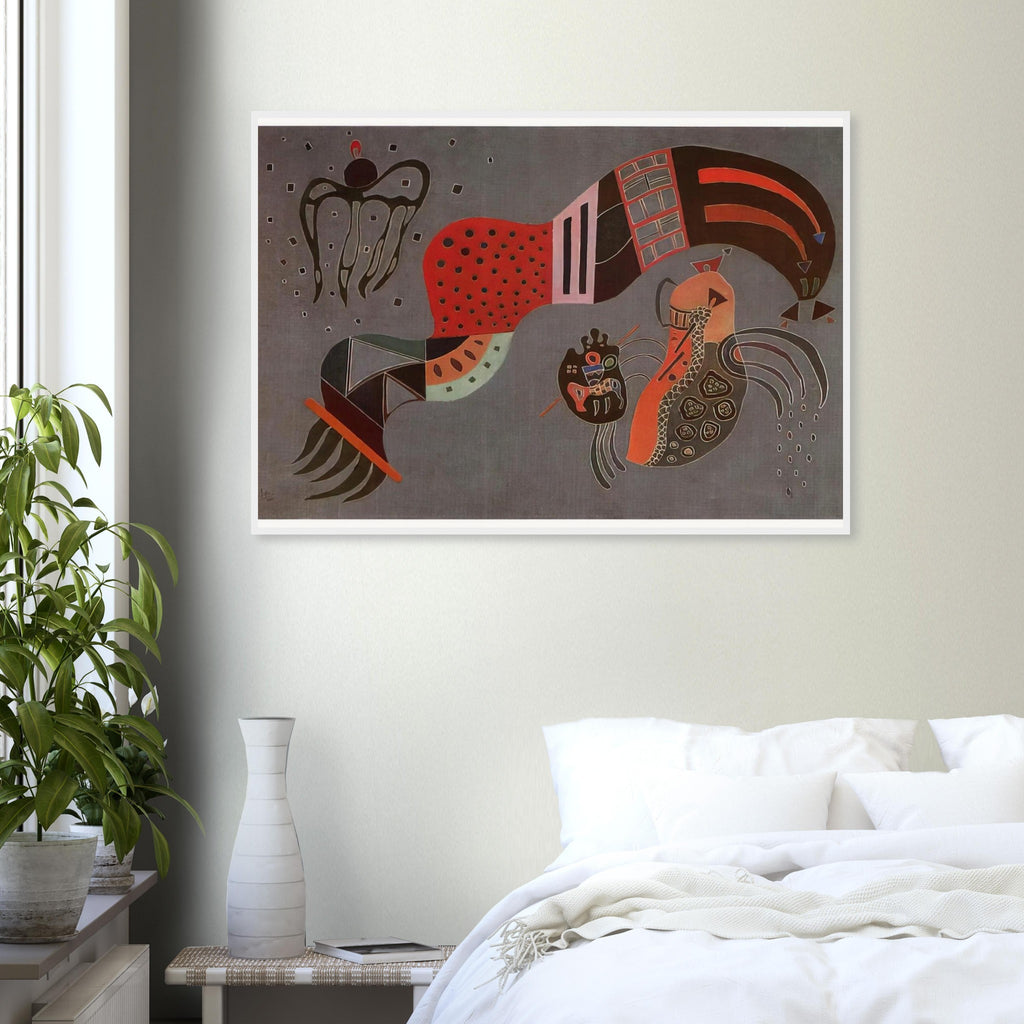 TEMPERED ELAN 1944 Framed Poster | Wassily Kandinsky Framed Prints Wall Art | Wassily Kandinsky Shop