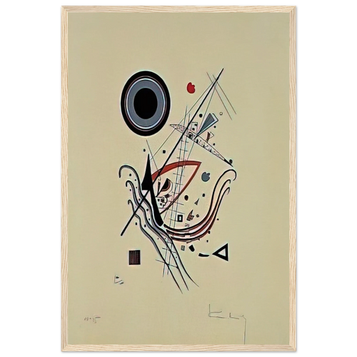 BLUE 1922 Framed Poster | Wassily Kandinsky Framed Prints Wall Art | Wassily Kandinsky Shop