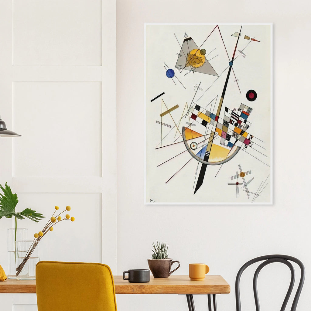 DELICATE TENSION NO 85 1923 Framed Poster | Wassily Kandinsky Framed Prints Wall Art | Wassily Kandinsky Shop