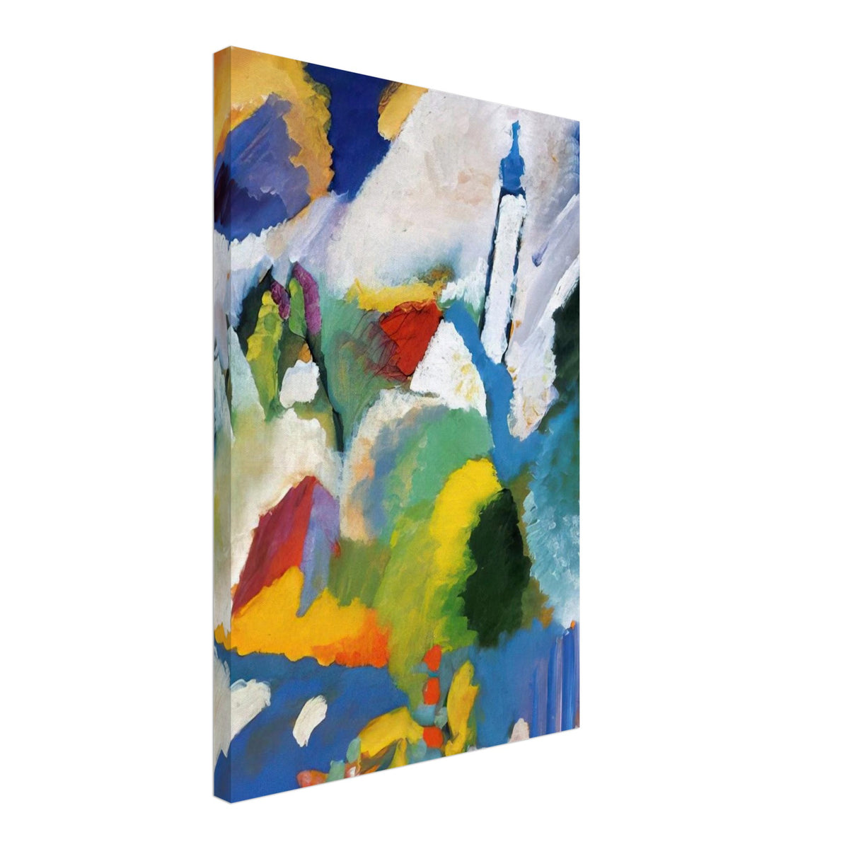 MURNAU WITH A CHURCH 1910 Canvas | Wassily Kandinsky Canvas | Wassily Kandinsky Shop