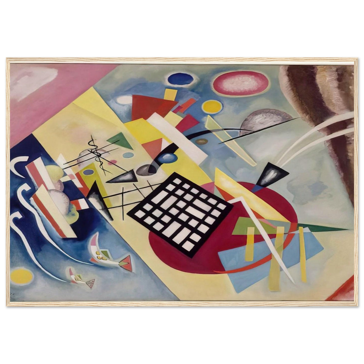 BLACK FRAME 1922 Framed Poster | Wassily Kandinsky Framed Prints Wall Art | Wassily Kandinsky Shop