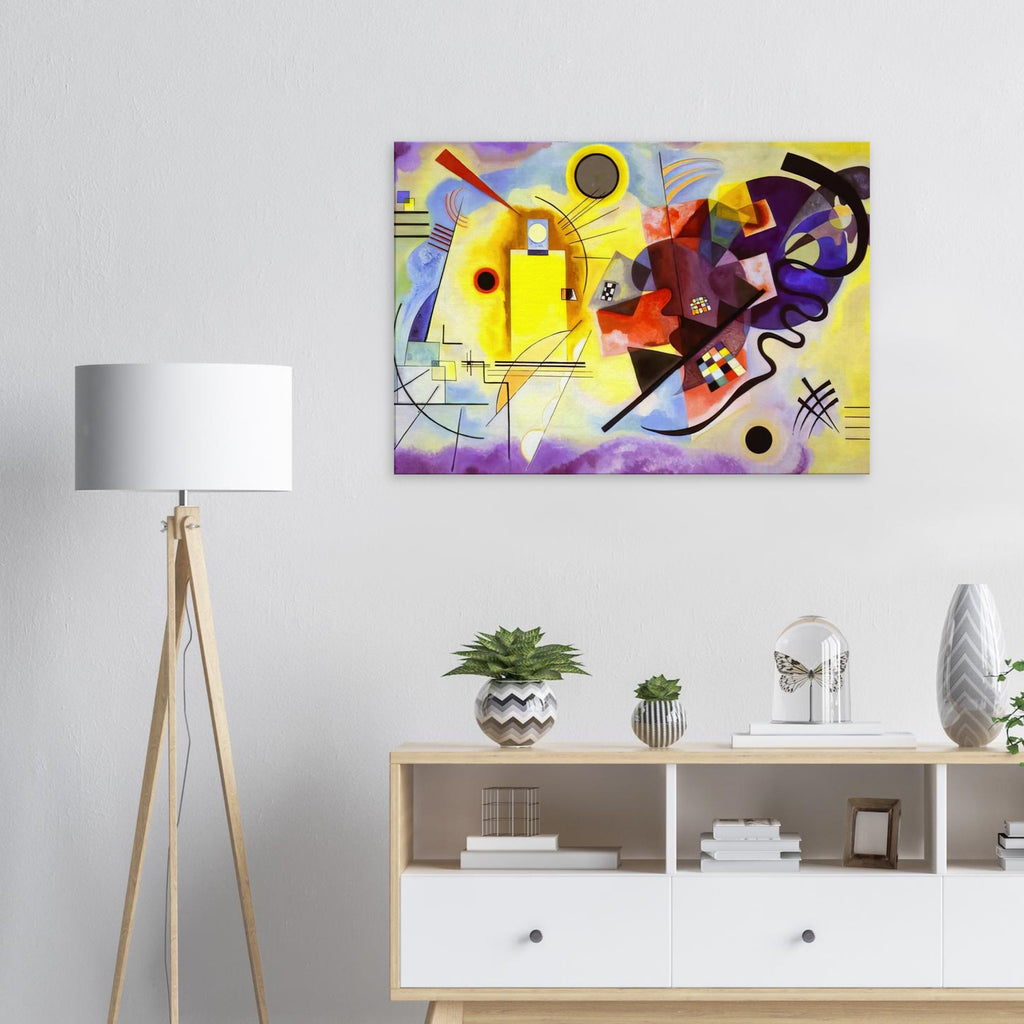 YELLOW RED BLUE 1925 Canvas | Wassily Kandinsky Canvas | Wassily Kandinsky Shop