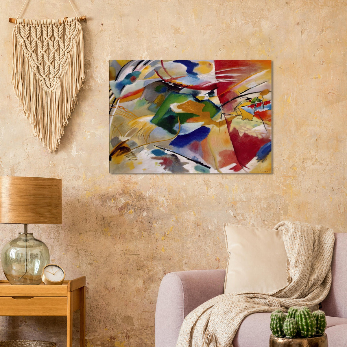 PAINTING WITH GREEN CENTER 1913 Canvas | Wassily Kandinsky Canvas | Wassily Kandinsky Shop