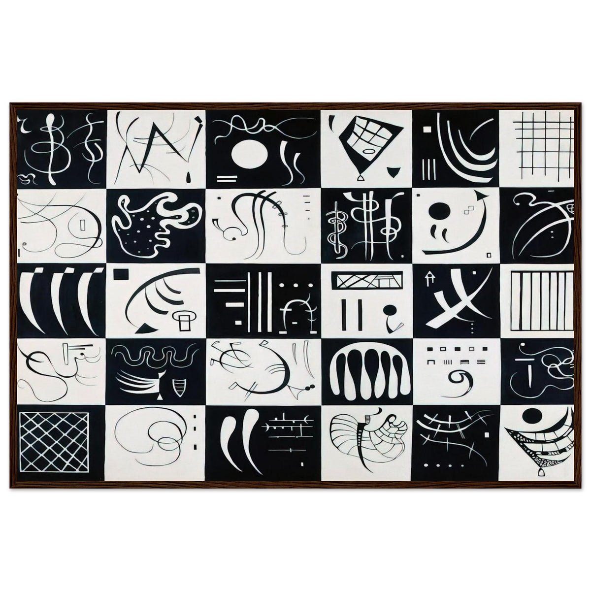 THIRTY 1937 Framed Poster | Wassily Kandinsky Framed Prints Wall Art | Wassily Kandinsky Shop