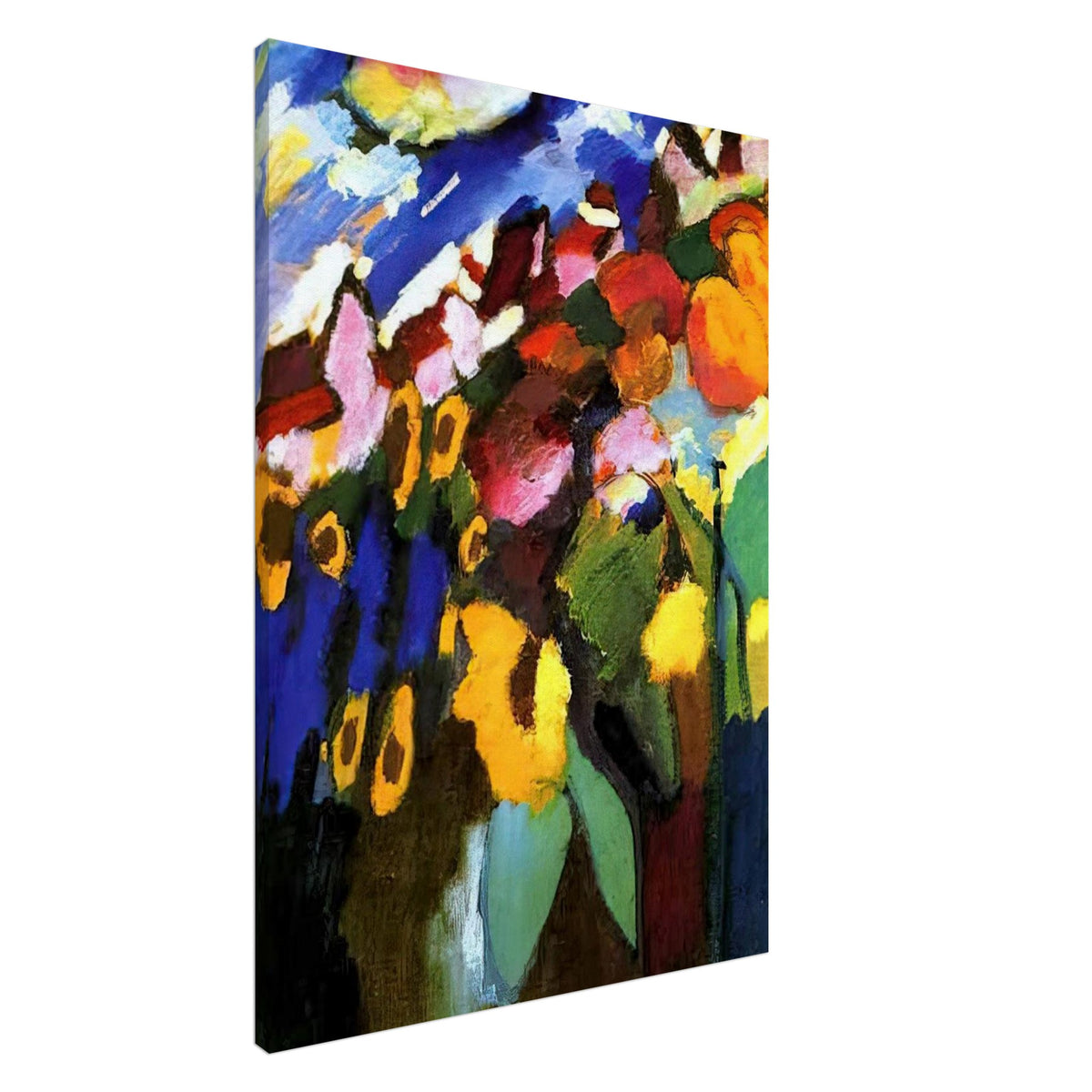 MURNAU GARDEN 1909 Canvas | Wassily Kandinsky Canvas | Wassily Kandinsky Shop