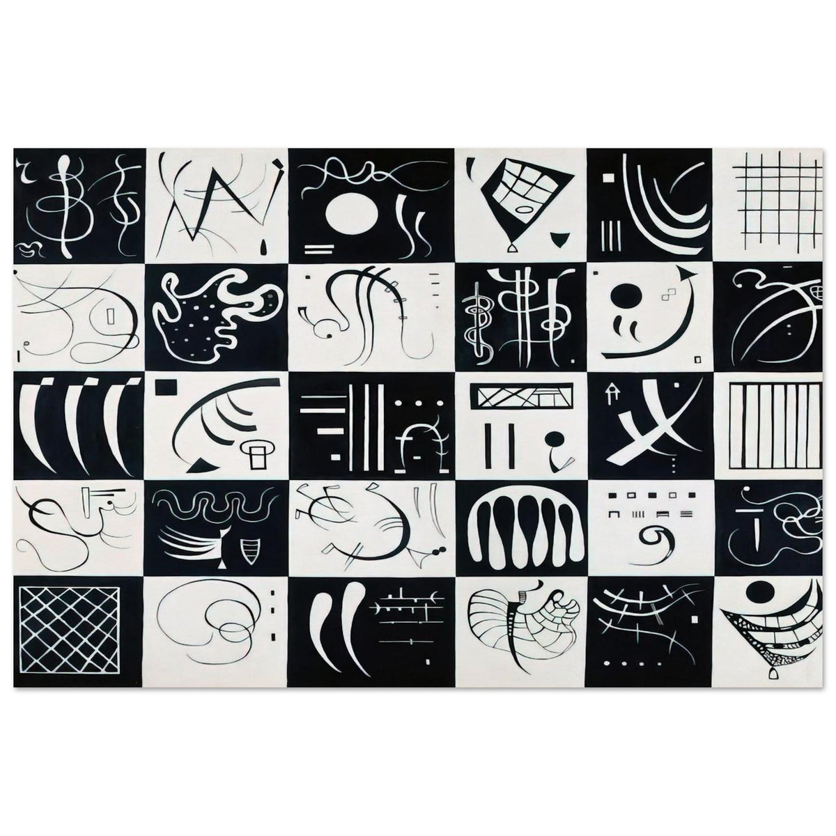 THIRTY 1937 Poster | Wassily Kandinsky Poster | Wassily Kandinsky Shop