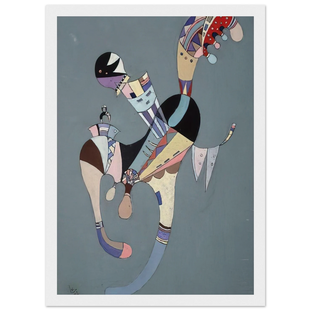 A FLOATING FIGURE 1942 Framed Poster | Wassily Kandinsky Framed Prints Wall Art | Wassily Kandinsky Shop
