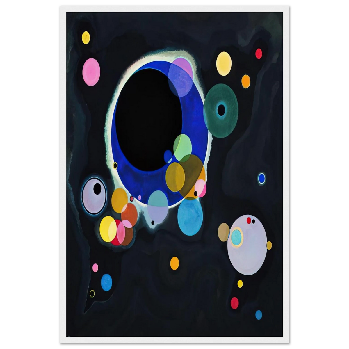 SEVERAL CIRCLES 1926 Framed Poster | Wassily Kandinsky Framed Prints Wall Art | Wassily Kandinsky Shop
