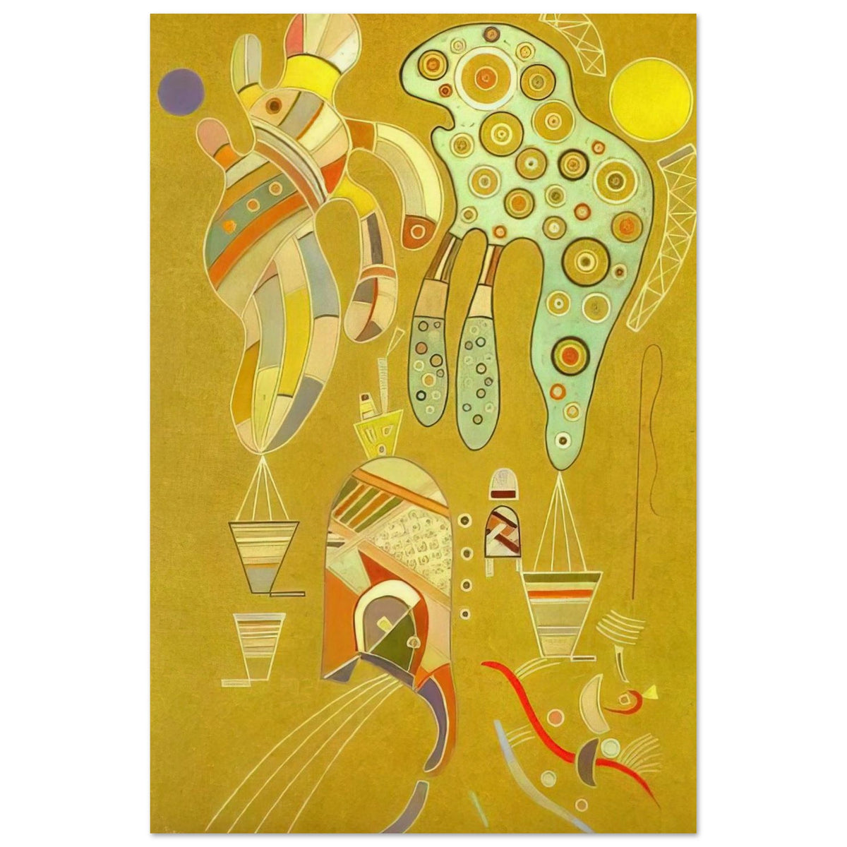 UNTITLED 1941 Poster | Wassily Kandinsky Poster | Wassily Kandinsky Shop