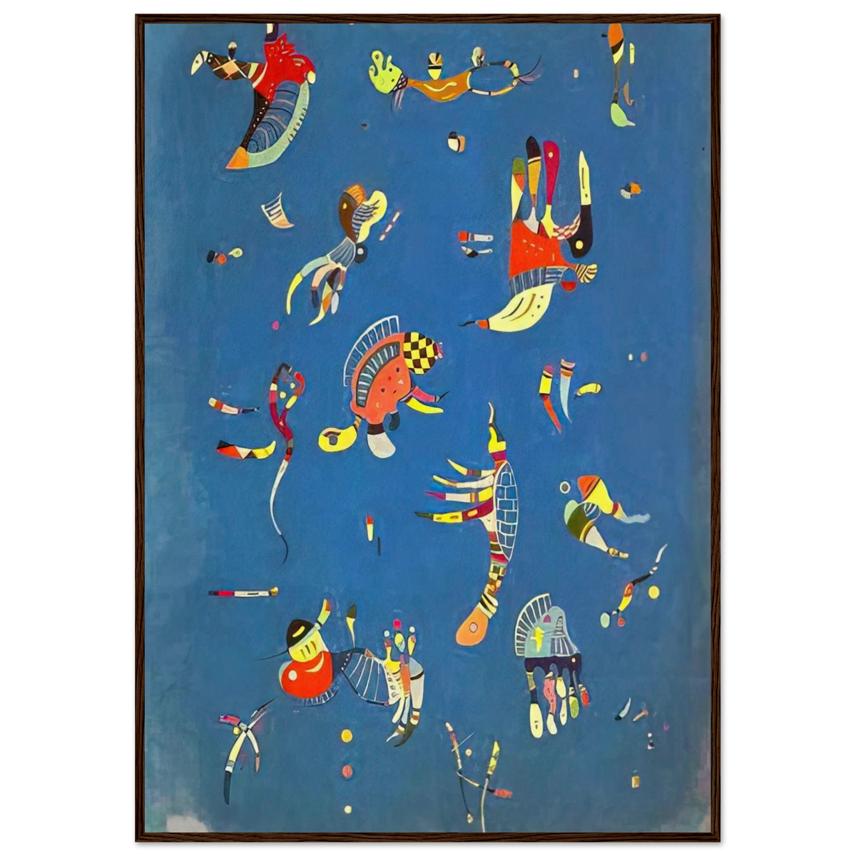 SKY BLUE 1940 Framed Poster | Wassily Kandinsky Framed Prints Wall Art | Wassily Kandinsky Shop