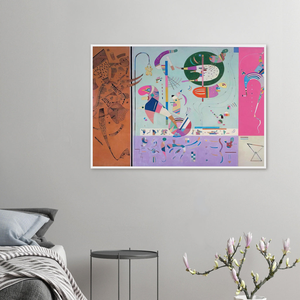 VARIOUS PARTS 1940 Framed Poster | Wassily Kandinsky Framed Prints Wall Art | Wassily Kandinsky Shop