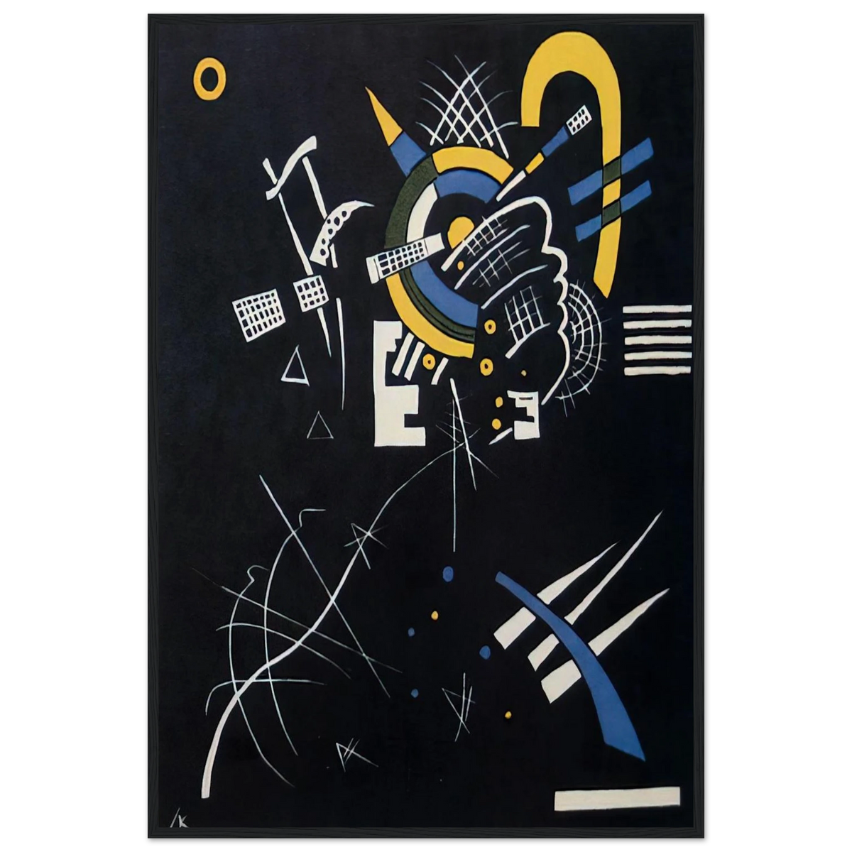 SMALL WORLDS VII 1922 Framed Poster | Wassily Kandinsky Framed Prints Wall Art | Wassily Kandinsky Shop