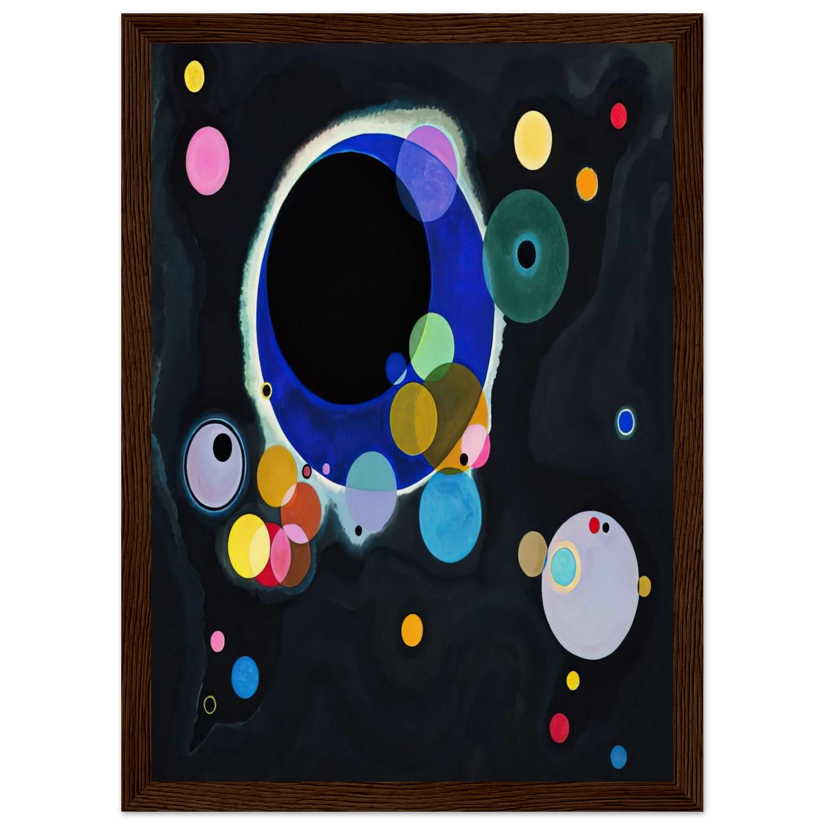 SEVERAL CIRCLES 1926 Framed Poster | Wassily Kandinsky Framed Prints Wall Art | Wassily Kandinsky Shop