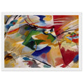 PAINTING WITH GREEN CENTER 1913 Framed Poster | Wassily Kandinsky Framed Prints Wall Art | Wassily Kandinsky Shop