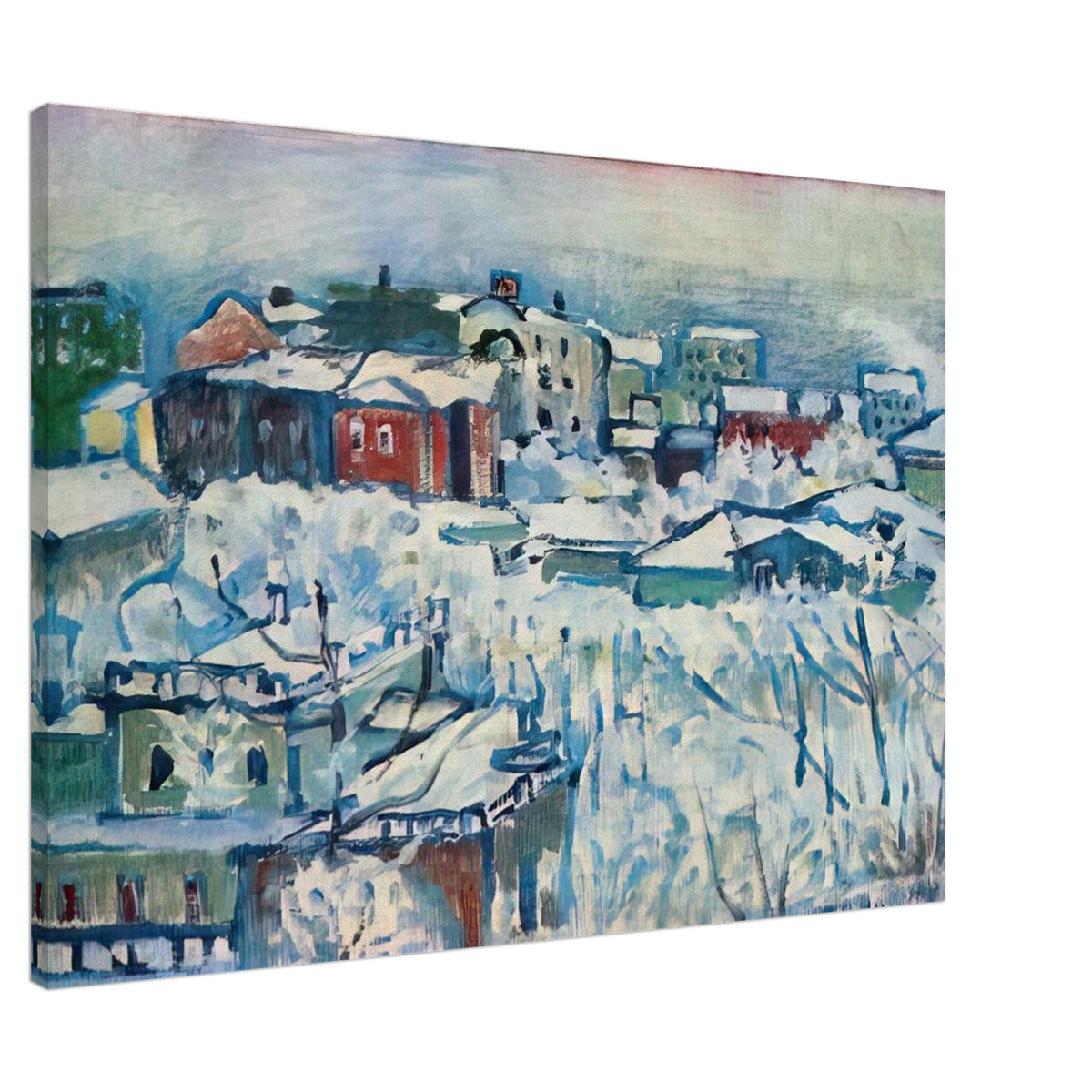 MOSCOW SMOLENSKY BOULEVARD STUDY 1916 Canvas | Wassily Kandinsky Canvas | Wassily Kandinsky Shop