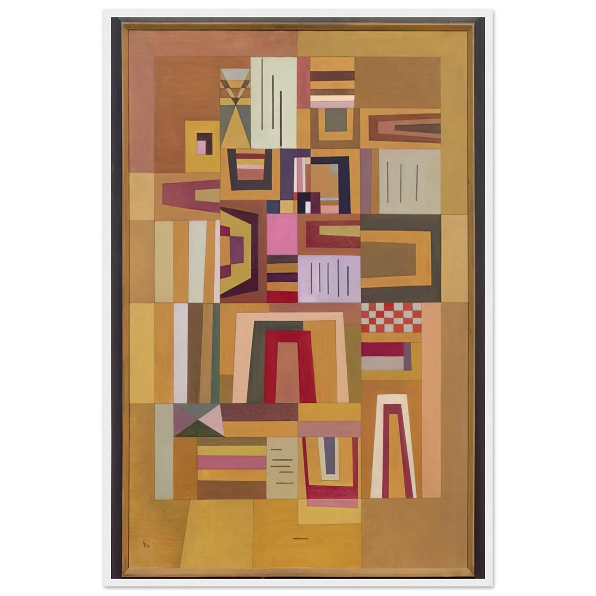 COMPENSATION ROSE 1933 Framed Poster | Wassily Kandinsky Framed Prints Wall Art | Wassily Kandinsky Shop