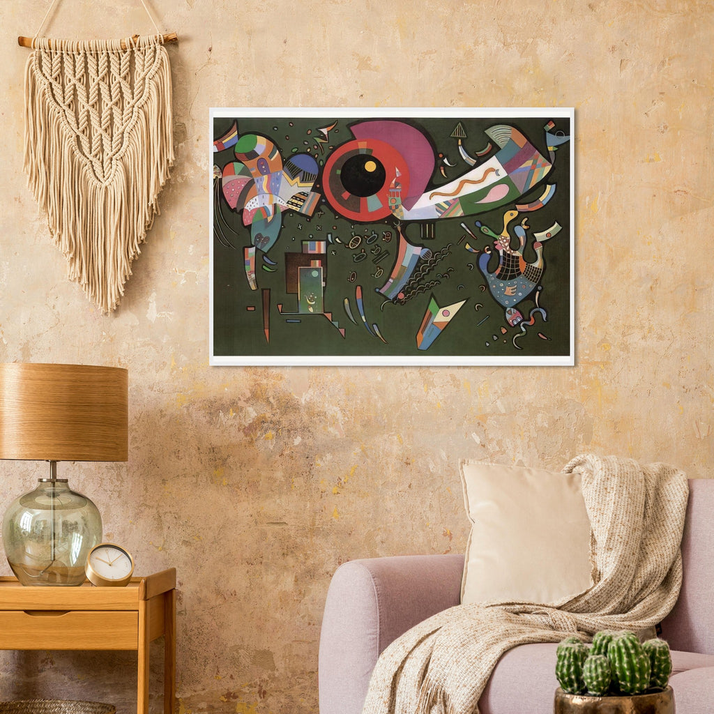AROUND THE CIRCLE 1940 Framed Poster | Wassily Kandinsky Framed Prints Wall Art | Wassily Kandinsky Shop