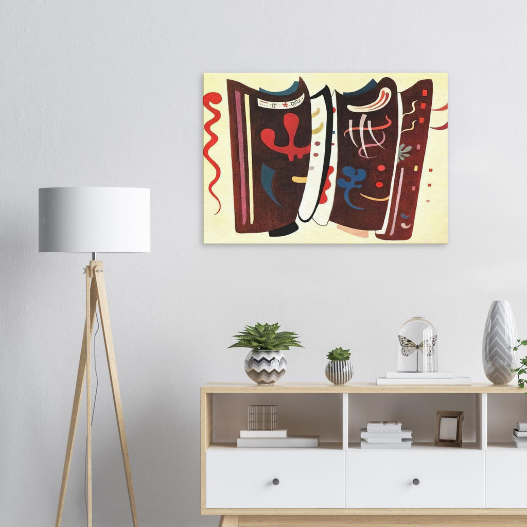 BROWN WITH SUPPLEMENT 1935 Canvas | Wassily Kandinsky Canvas | Wassily Kandinsky Shop