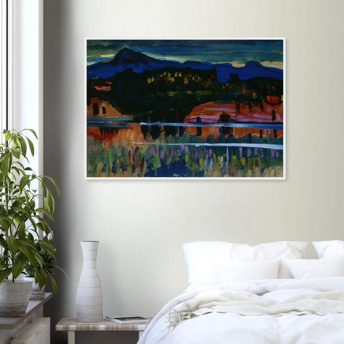 MURNAU AM STAFFELSEE 1908 Framed Poster | Wassily Kandinsky Framed Prints Wall Art | Wassily Kandinsky Shop