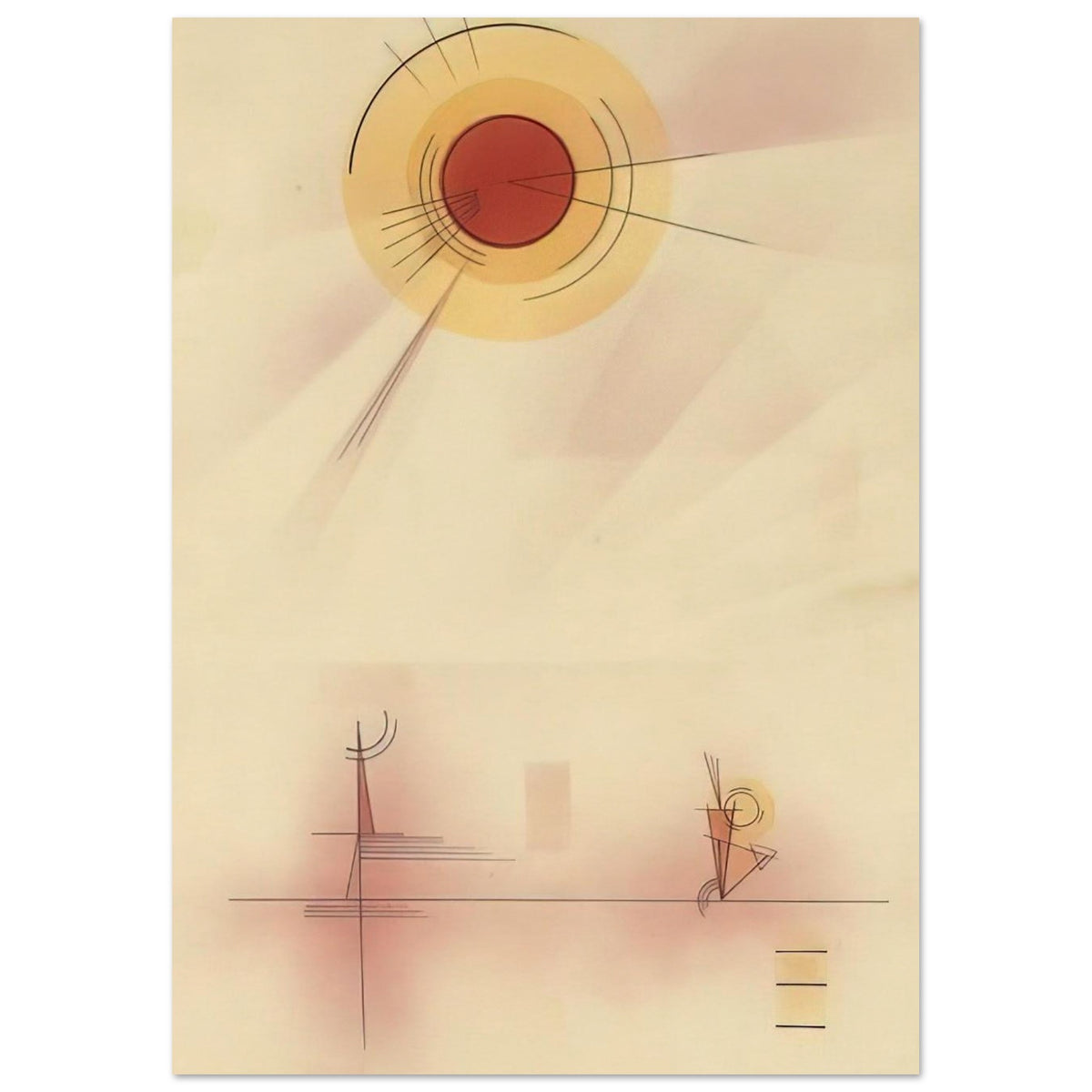 STRAHLEN 1929 Poster | Wassily Kandinsky Poster | Wassily Kandinsky Shop