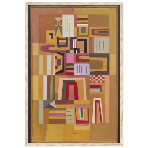 COMPENSATION ROSE 1933 Framed Poster | Wassily Kandinsky Framed Prints Wall Art | Wassily Kandinsky Shop