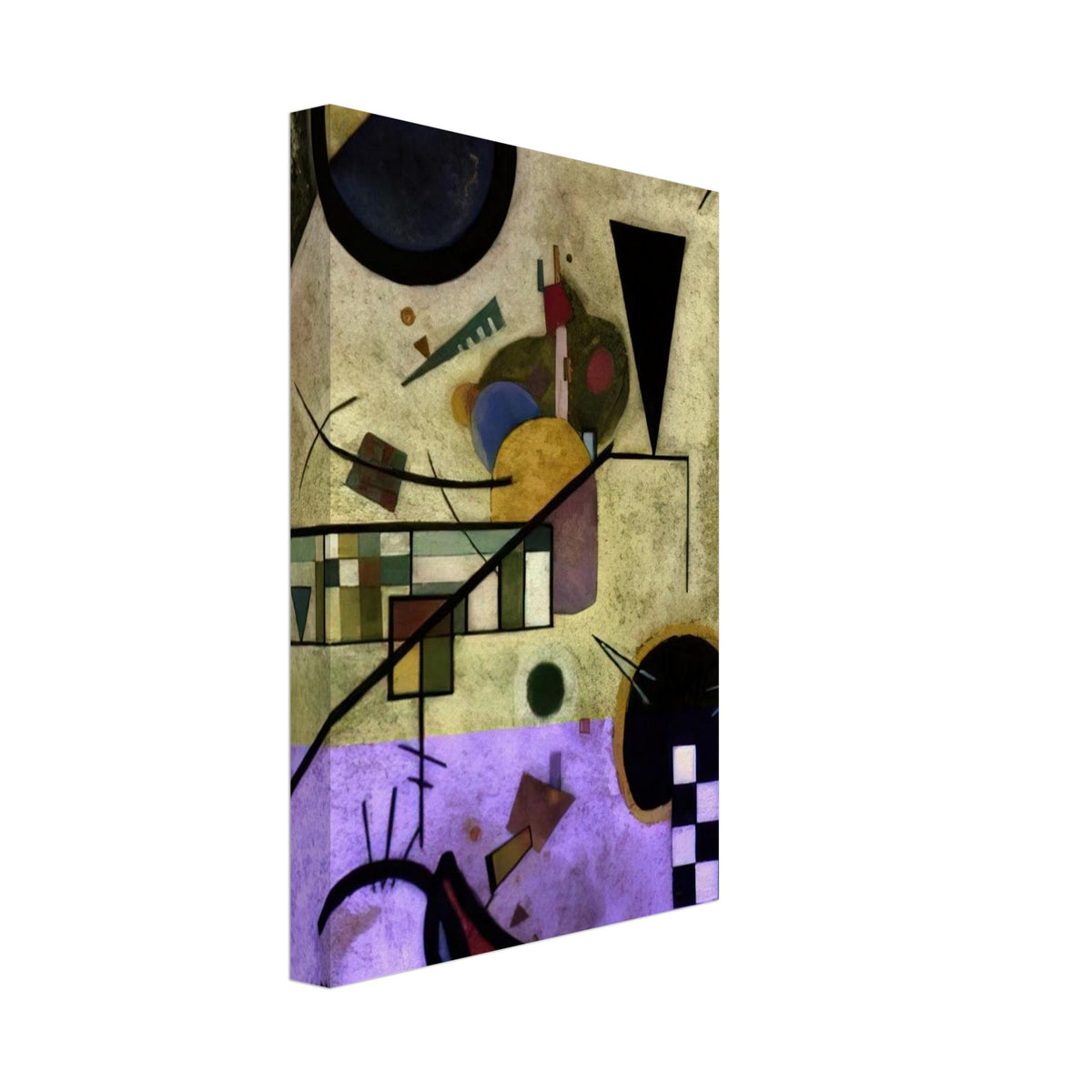 CONTRASTING SOUNDS 1924 Canvas | Wassily Kandinsky Canvas | Wassily Kandinsky Shop