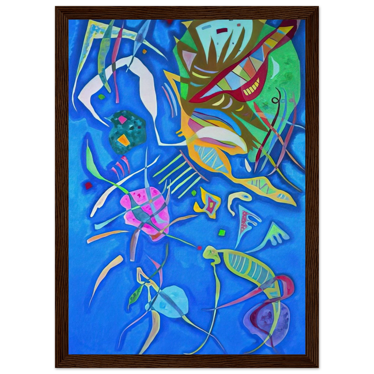 GROUPING 1937 Framed Poster | Wassily Kandinsky Framed Prints Wall Art | Wassily Kandinsky Shop