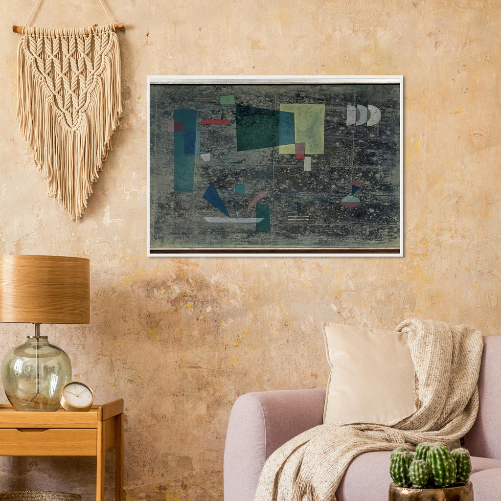 CIRCULATION SLOWED 1931 Framed Poster | Wassily Kandinsky Framed Prints Wall Art | Wassily Kandinsky Shop