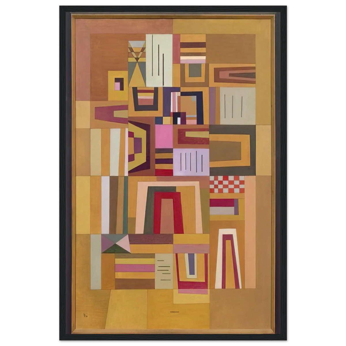COMPENSATION ROSE 1933 Framed Poster | Wassily Kandinsky Framed Prints Wall Art | Wassily Kandinsky Shop