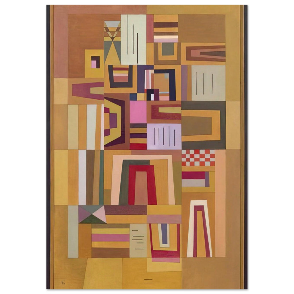 COMPENSATION ROSE 1933 Poster | Wassily Kandinsky Poster | Wassily Kandinsky Shop