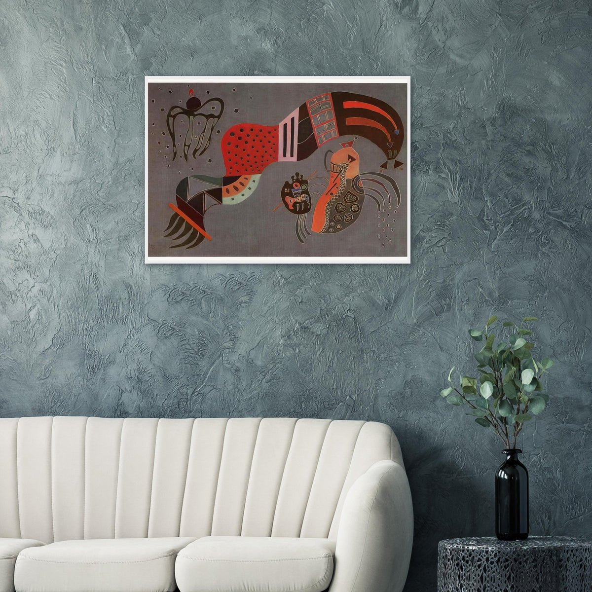 TEMPERED ELAN 1944 Framed Poster | Wassily Kandinsky Framed Prints Wall Art | Wassily Kandinsky Shop