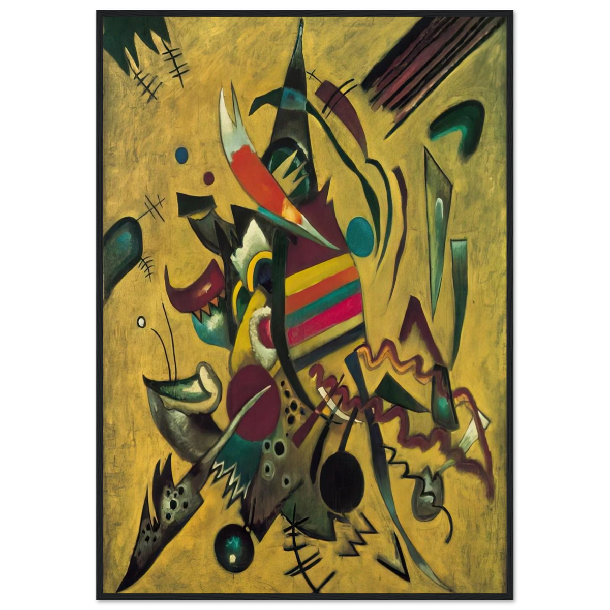 NOT_DETECTED_189366 Framed Poster | Wassily Kandinsky Framed Prints Wall Art | Wassily Kandinsky Shop