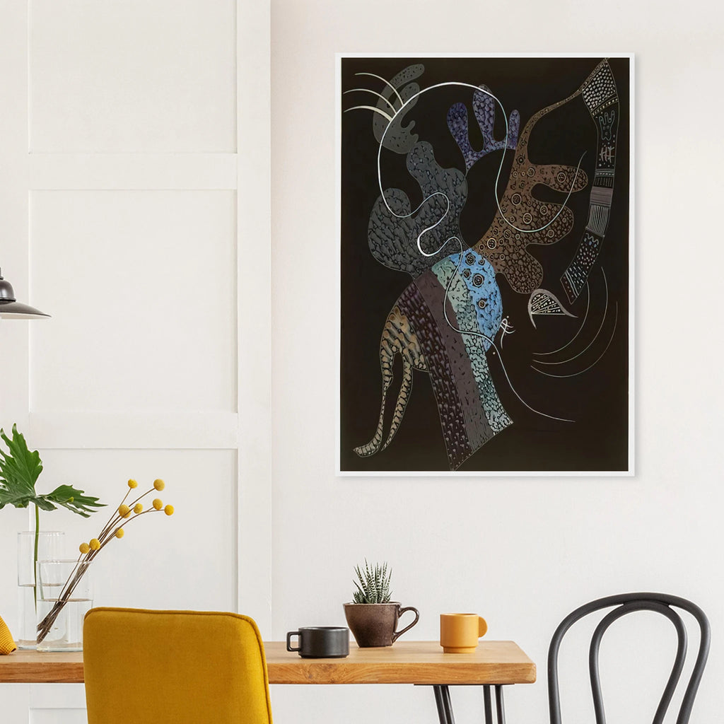 WHITE LINE 1936 Framed Poster | Wassily Kandinsky Framed Prints Wall Art | Wassily Kandinsky Shop
