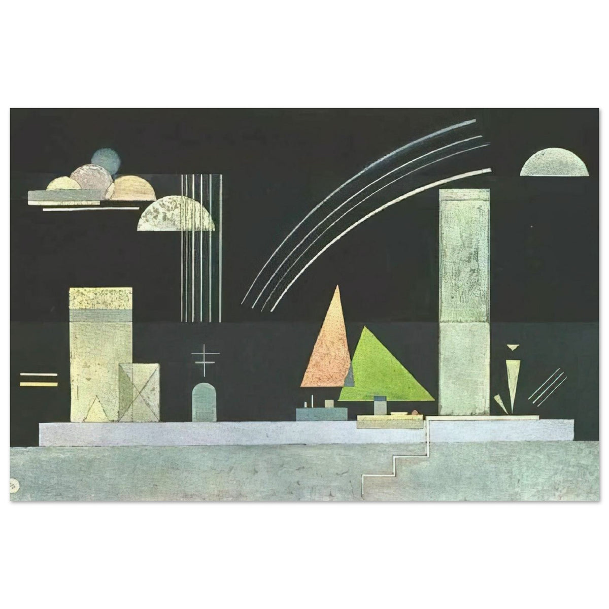 AT REST Poster | Wassily Kandinsky Poster | Wassily Kandinsky Shop