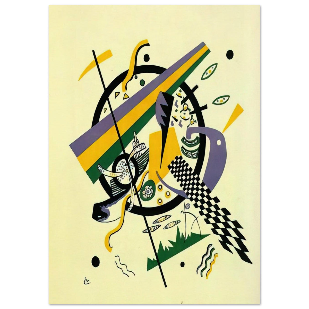 SMALL WORLDS IV 1922 Poster | Wassily Kandinsky Poster | Wassily Kandinsky Shop