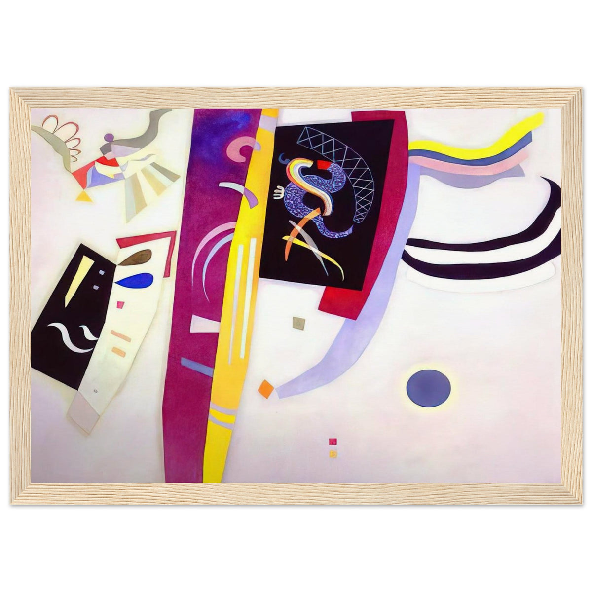 ORANGE VIOLET 1935 Framed Poster | Wassily Kandinsky Framed Prints Wall Art | Wassily Kandinsky Shop