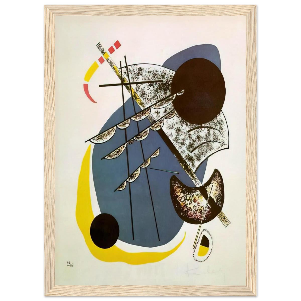 SMALL WORLDS II 1922 Framed Poster | Wassily Kandinsky Framed Prints Wall Art | Wassily Kandinsky Shop