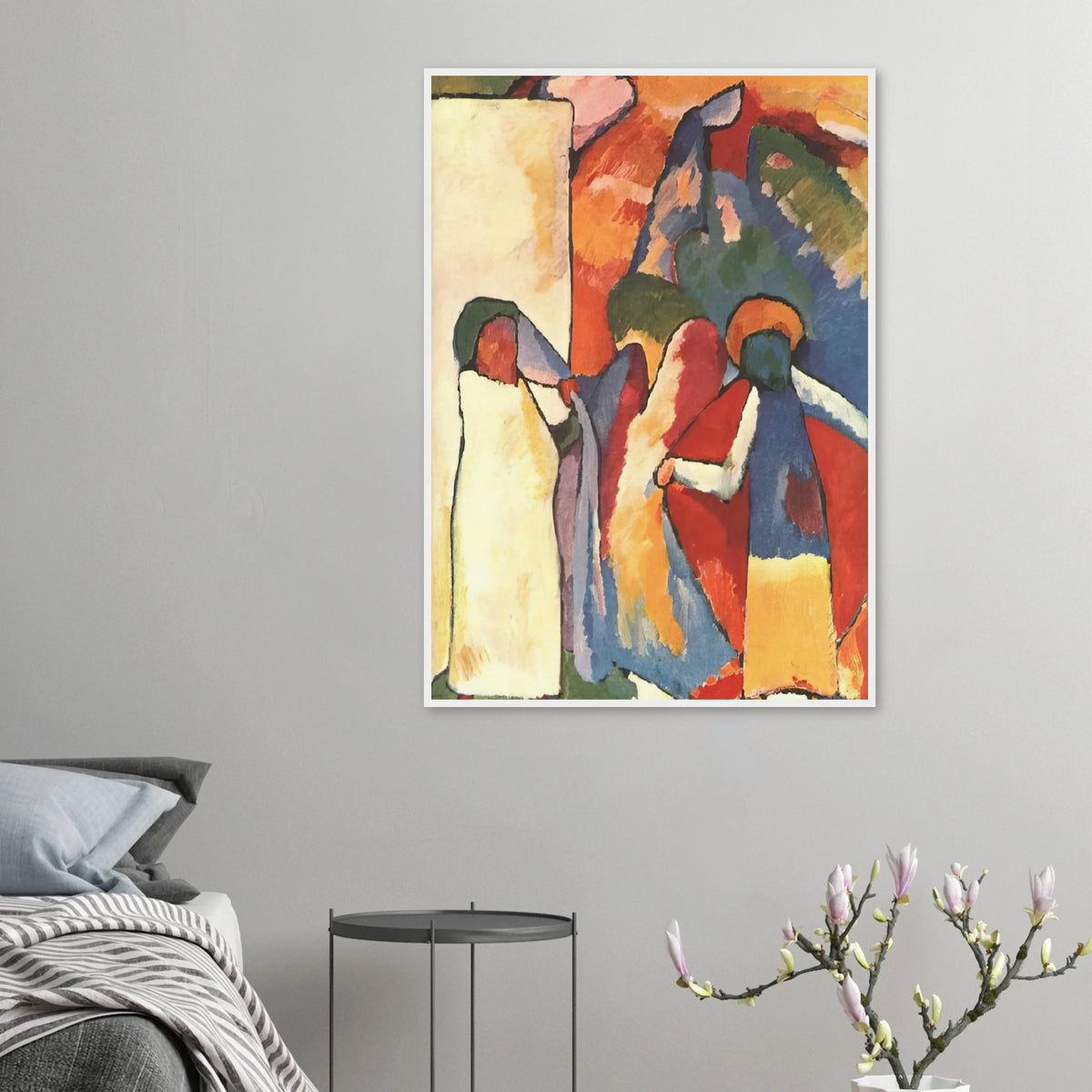 IMPROVISATION 6 AFRICAN 1909 Framed Poster | Wassily Kandinsky Framed Prints Wall Art | Wassily Kandinsky Shop