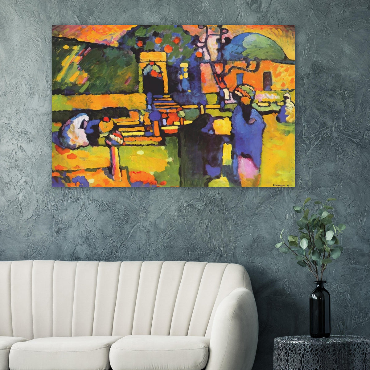 ARABS I CEMETERY 1909 Poster | Wassily Kandinsky Poster | Wassily Kandinsky Shop