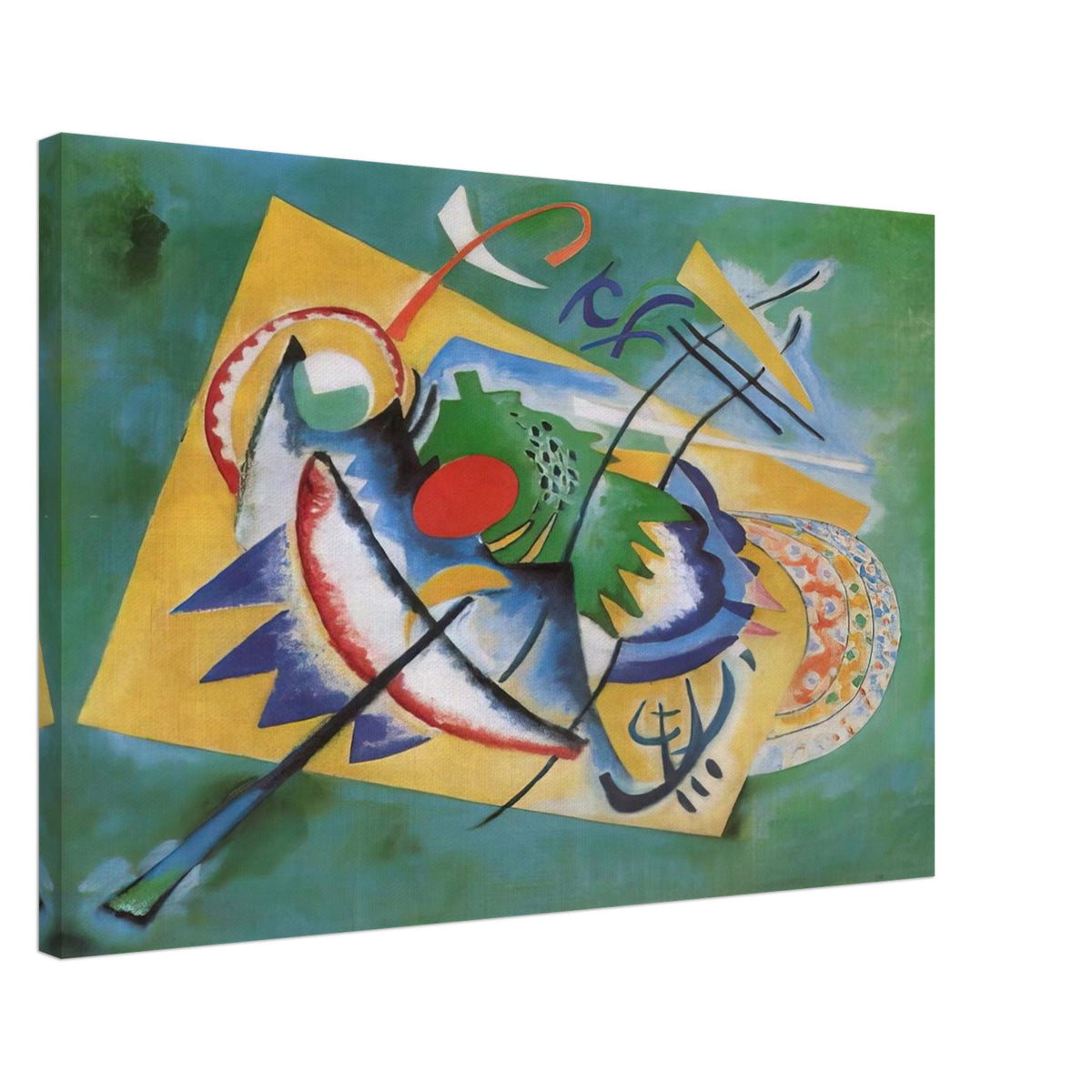 RED OVAL 1920 Canvas | Wassily Kandinsky Canvas | Wassily Kandinsky Shop