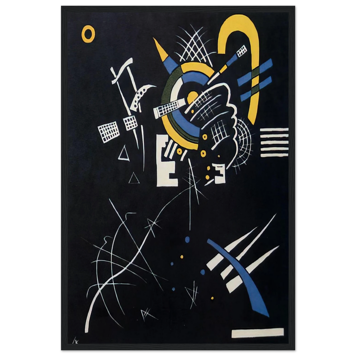 SMALL WORLDS VII 1922 Framed Poster | Wassily Kandinsky Framed Prints Wall Art | Wassily Kandinsky Shop