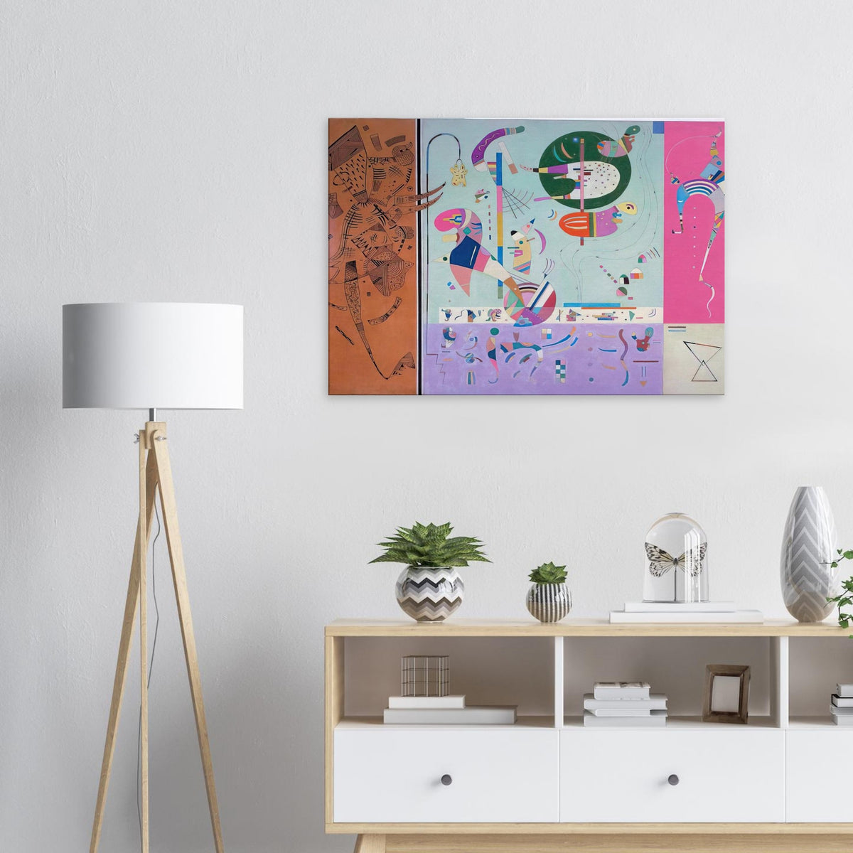 VARIOUS PARTS 1940 Canvas | Wassily Kandinsky Canvas | Wassily Kandinsky Shop