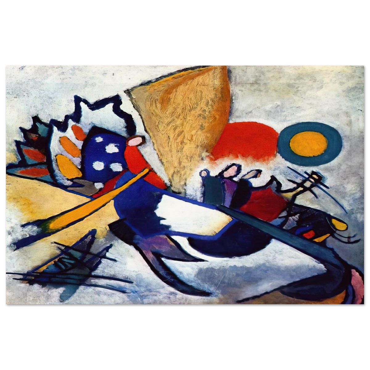 IMPROVISATION 209 1917 Poster | Wassily Kandinsky Poster | Wassily Kandinsky Shop