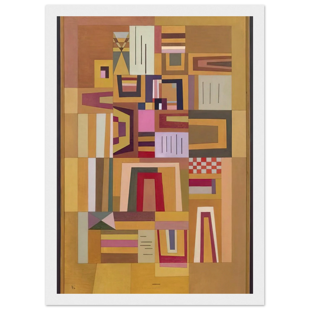 COMPENSATION ROSE 1933 Framed Poster | Wassily Kandinsky Framed Prints Wall Art | Wassily Kandinsky Shop